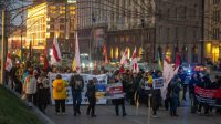 “Білоруси-патріоти на боці України”: у Києві провели марш у пам’ять про Героя України Михайла Жизневського