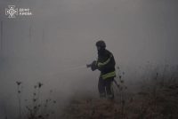 Пожежу після атаки рф на Київ загасили: показали наслідки