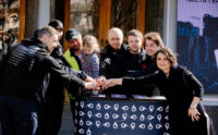 У столиці на площі перед Театром Франка відбулося спецпогашення особливої марки