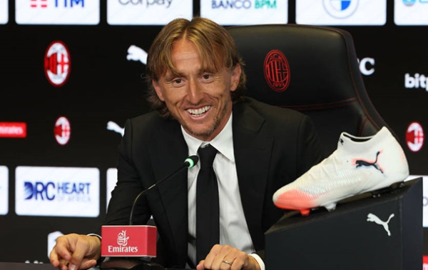 Модрич назвав Мілан другим за величиною клубом у світі