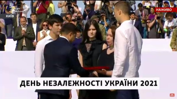 Парад у Києві на День Незалежності: онлайнСюжет Парад у Києві на День Незалежності: онлайнСюжет