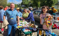 Благодійний ярмарок «Світ Добра» об’єднав жителів Дніпровського району столиці для підтримки ЗСУ