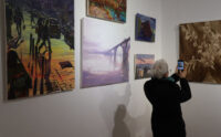 У Софії Київській відкрили виставку творів 50 авторів «Мистецтво на зламі сезонів 2026».