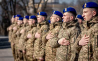 У Києві відкрили пам’ятний знак на честь бійців Нацгвардії