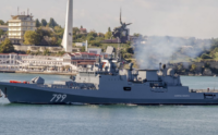 Російський фрегат-ракетоносець вразили дроном у порту Новоросійська
