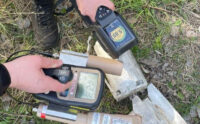 Уламки російської ракети з підвищеним радіаційним фоном виявили на Чернігівщині
