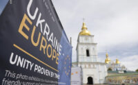 У центрі столиці до Дня Європи відкрили фотовиставку «Україна — Європа. Єдність, перевірена часом»