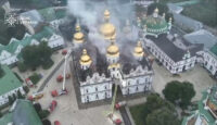 Після російського удару по Успенському собору Лаври є ризик обвалу, – директор заповідника