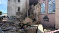 Внаслідок атаки РФ у Києві зруйнована амбулаторія