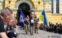 У Києві пройшла церемонія прощання з капітаном поліції Олександром Гордійчуком