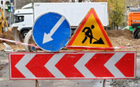 У Києві на проспекті Європейського Союзу через прорив тепломережі ускладнений рух транспорту